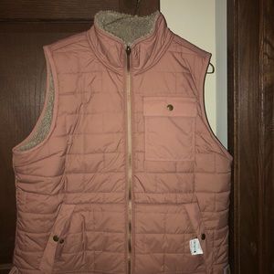 Amoret Reversible Sherpa Lined Vest